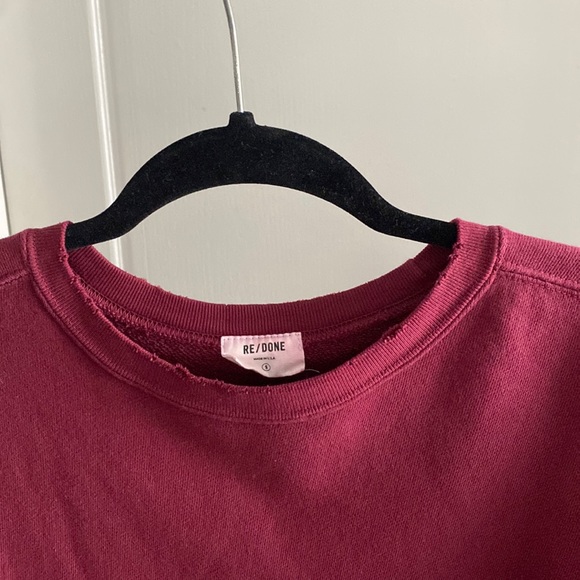 Redone Ombre Crewneck Sweatshirt Size S - Picture 2 of 5